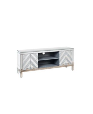 Sparkling Mirrored TV Stand for 65" TVs
