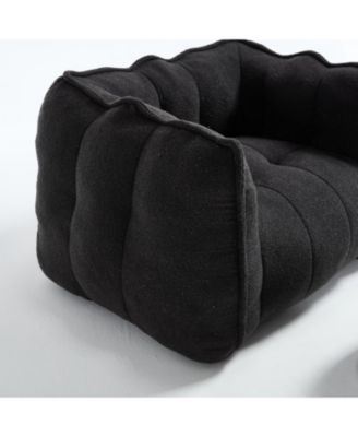 Soft Bean Bag Chair with Footstool
