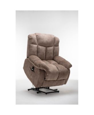Power Lift Recliner Chair - Heavy Duty Fabric Sofa