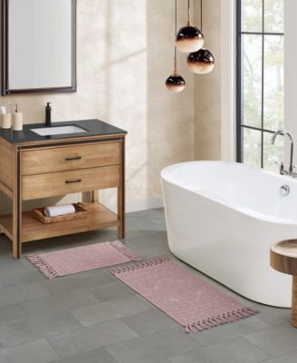 Nellore Fringe Cotton 2-Pc. Bath Rug Set
