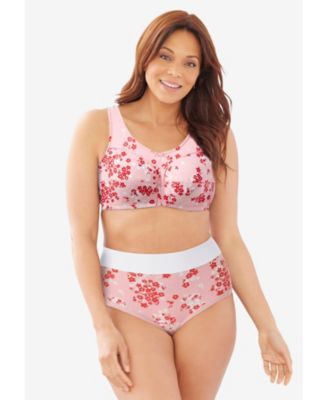 Women's Full Coverage Stretch Cotton Color Block Brief 3-Pack