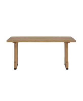 63" Rectangular Dining Table (Light Ash)