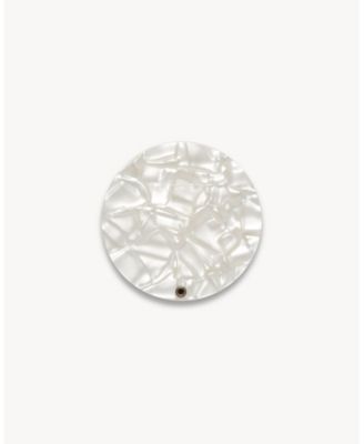 Circle Mirror in White Shell