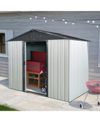 8ft x 4ft Metal Storage Shed