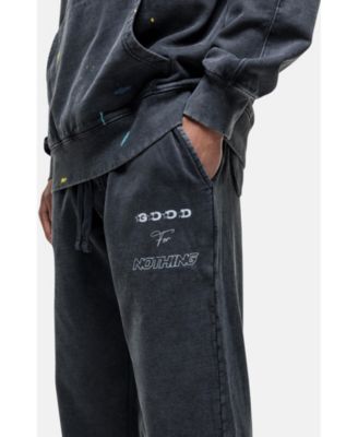 Women's Nevada Black Paint Baggy Jogger