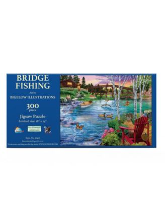 Bridge Fishing 300 piece Jigsaw Puzzle for Adults