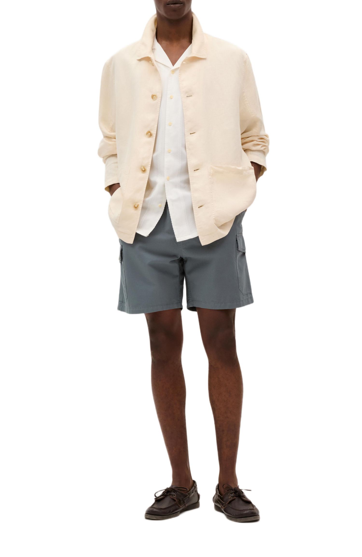 Men's Cruz Linen Cargo Shorts
