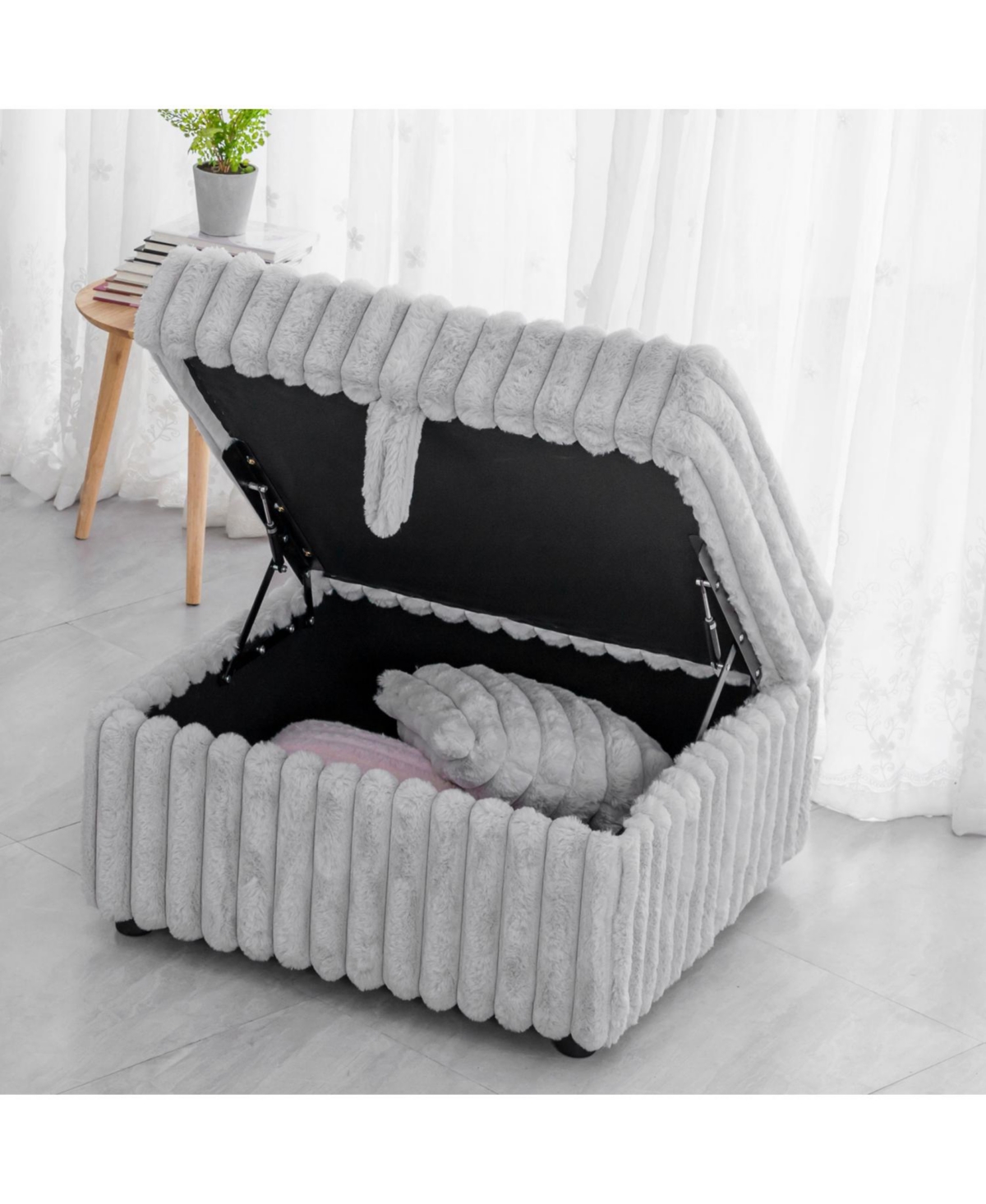 Streamdale Furniture 44.9" Modular Sofa Comfortable & Stylish (Matches 30.7" Ottoman