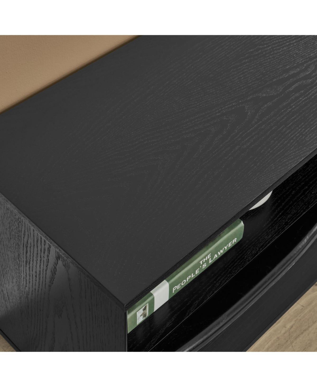 Streamdale Furniture 63" Mid-Century Tv Stand - Black