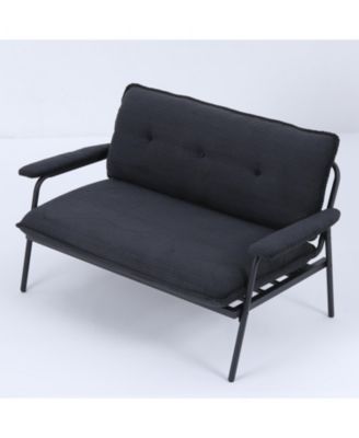53" Black Sofa - Small Apartment Living