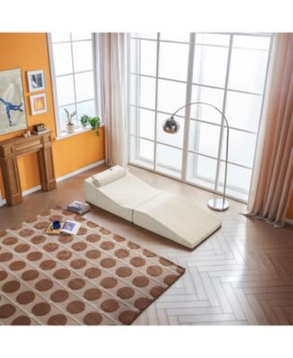 Sponge Sofa Bed- Portable Lounger for Living Room & Bedroom