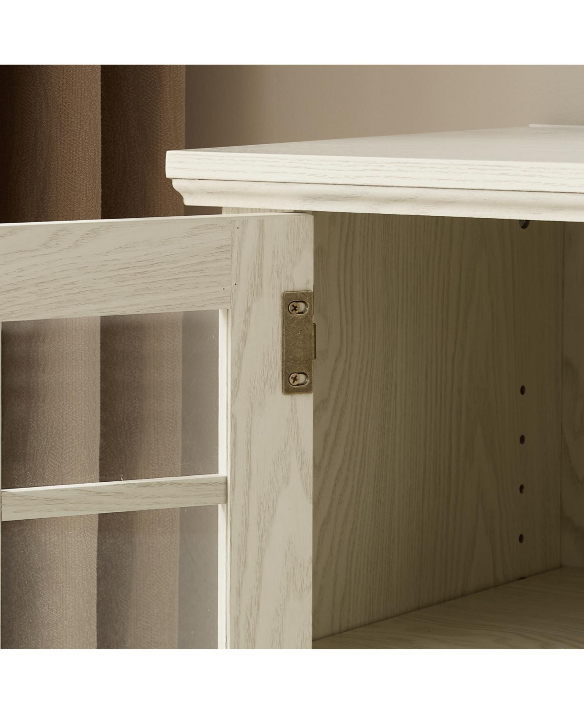 Streamdale Furniture 70" Modern Tv Stand, Faux Stone Media Console, White