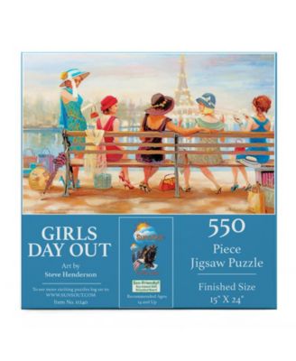 Girls Day Out 550 piece Jigsaw Puzzle for Adults