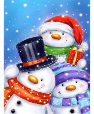 Three Snowmen 300 piece Jigsaw Puzzle for Adults  Christmas