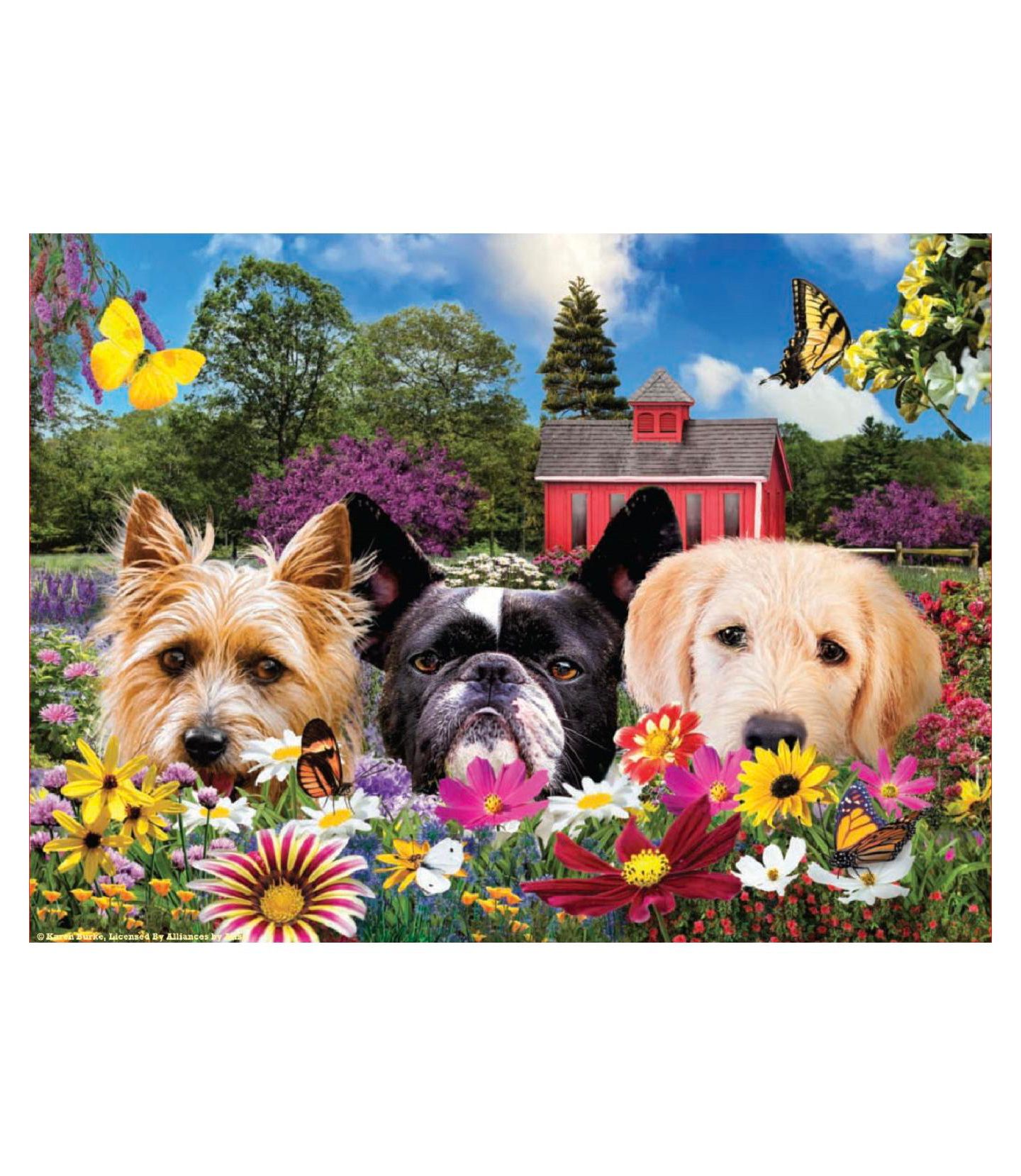 Детский пазл SunsOut Peek-a-Boo Interlocking 500-Piece Jigsaw Puzzle, Ages 8+ — фото 2