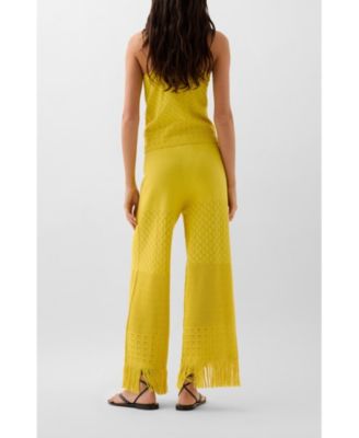 Women's Pointelle Knit Top