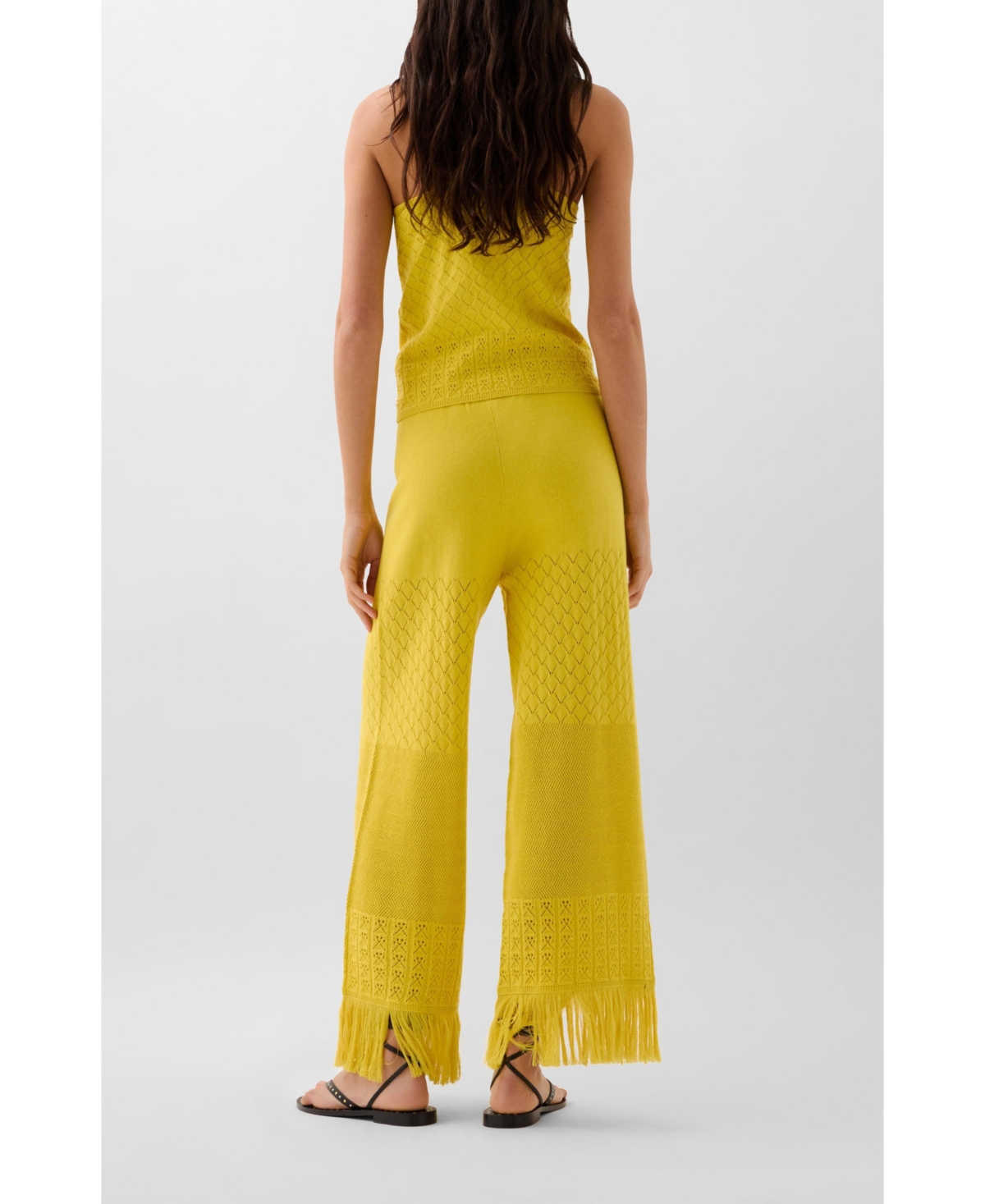 Scalpers Women's Pointelle Knit Top