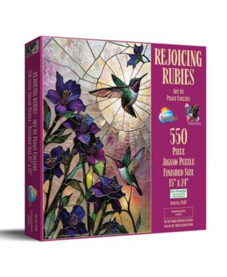 Rejoicing Rubies 550 piece Jigsaw Puzzle for Adults
