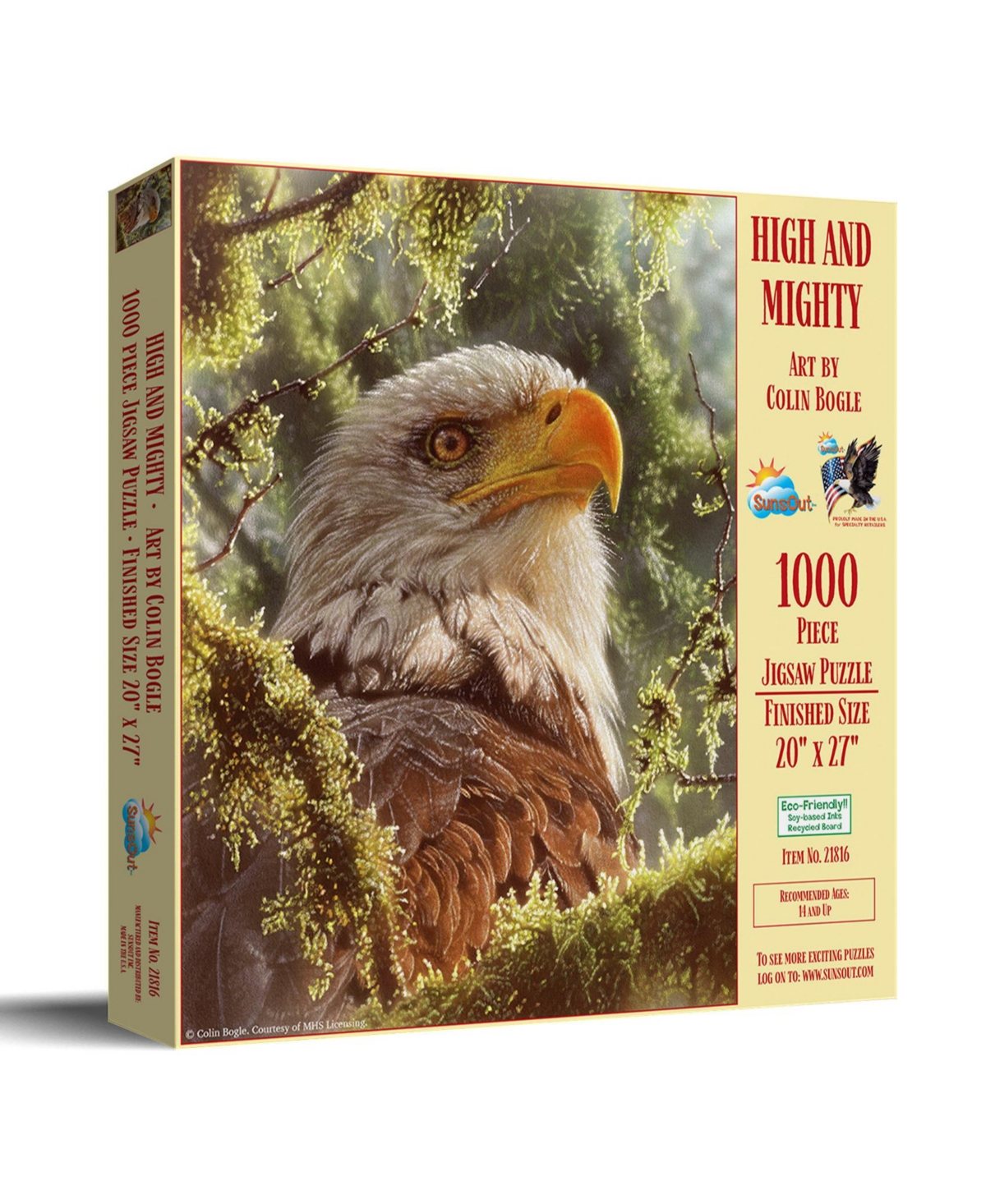 SunsOut High and Mighty 1000 piece Jigsaw Puzzle for Adults