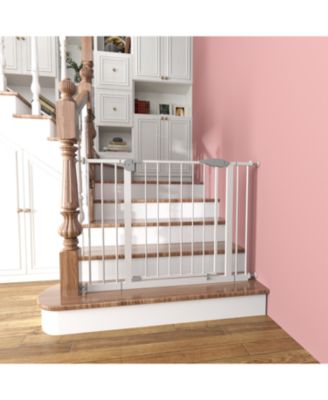  29.5-45.3" Wide, Pressure Mounted Baby Gate