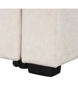 108.7" Sectional Pull-out Sofa Bed