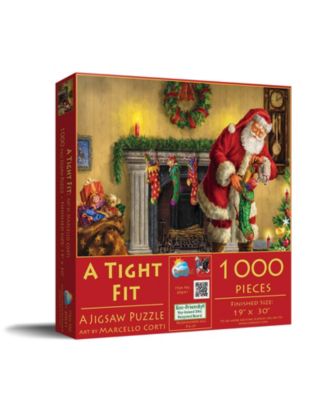 A Tight Fit 1000 piece Jigsaw Puzzle for Adults Christmas