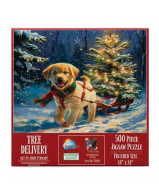 Tree Delivery 500 piece Jigsaw Puzzle for Adults Christmas