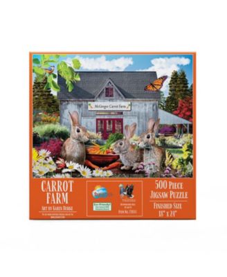 Carrot Farm 500 piece Jigsaw Puzzle for Adults