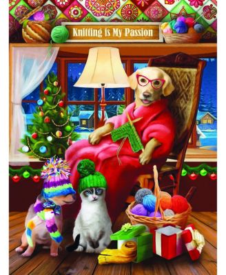 Another Knitted Gift from Grandma 300 piece Jigsaw Puzzle for Adults Christmas