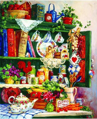 Grandma's Cupboard 1000 piece Jigsaw Puzzle for Adults