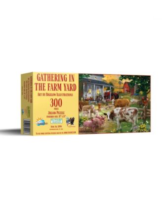 Gathering in the Farm Yard 300 piece Jigsaw Puzzle for Adults