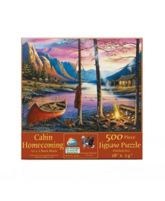 Cabin Homecoming 500 piece Jigsaw Puzzle for Adults