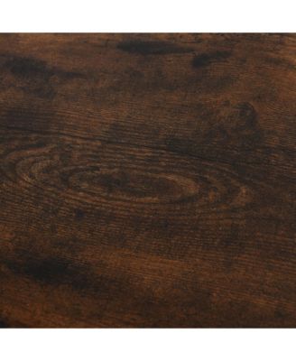 Industrial Ladder Bookshelf with 3 Shelves, 39.25"W x 12.5"D x 36.25"H,