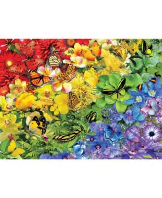 Rainbow Butterflies 1000 piece Jigsaw Puzzle for Adults