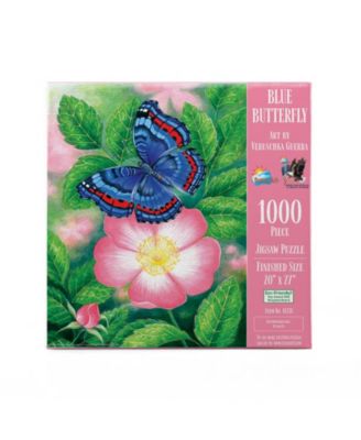 Blue Butterfly 1000 piece Jigsaw Puzzle for Adults