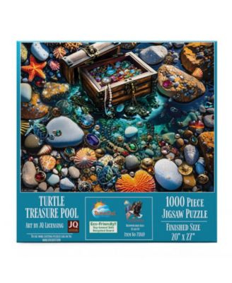 Turtle Treasure Pool 1000 piece Jigsaw Puzzle for Adults