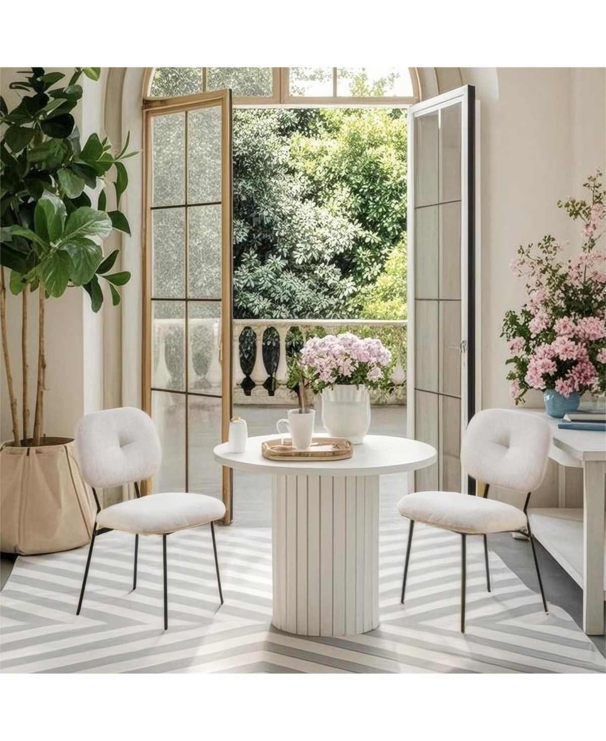 Streamdale Furniture Upholstered Dining Chairs - Set of 2