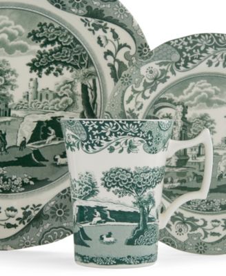 Heritage Green Italian 12-Pc. Dinnerware Set, Service for 4