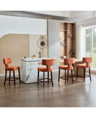 Mid Century Modern Set of 2 Bar Stools