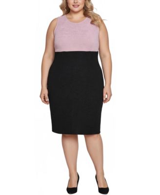 Plus Size Long Sleeve Ponte Cropped Jacket