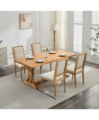 Louis Dining Chairs, Set of 2, Beige