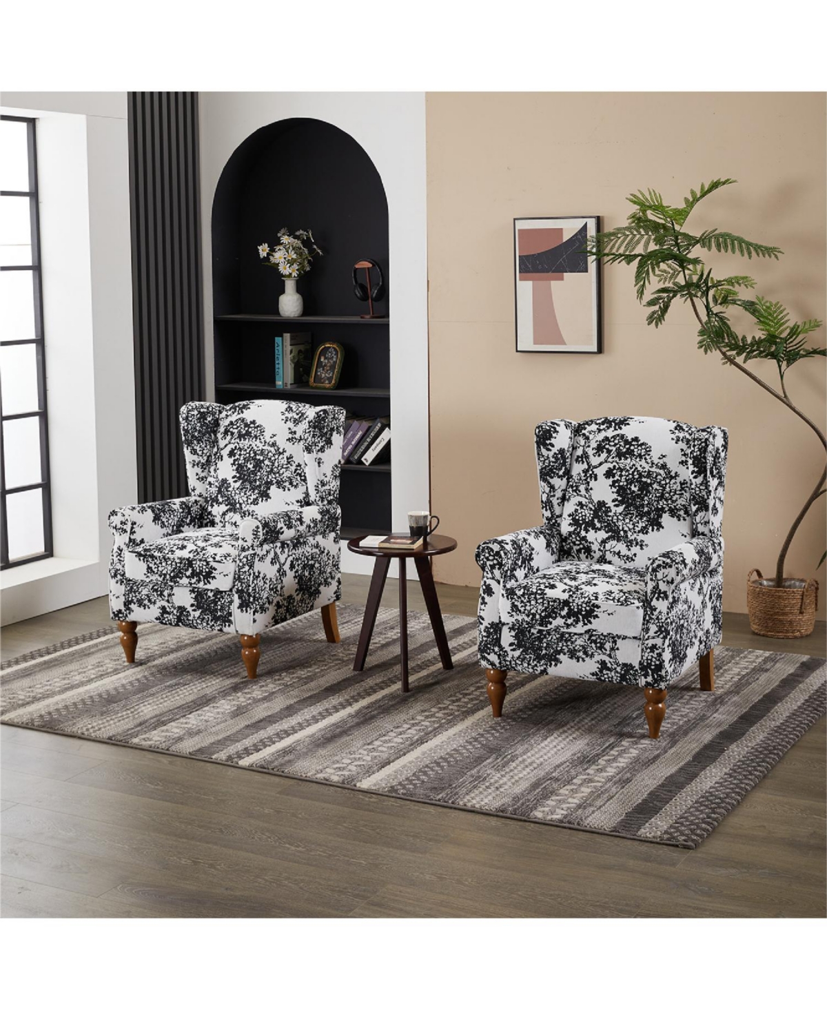 Streamdale Furniture Vintage Coffee Table & Armchair Set