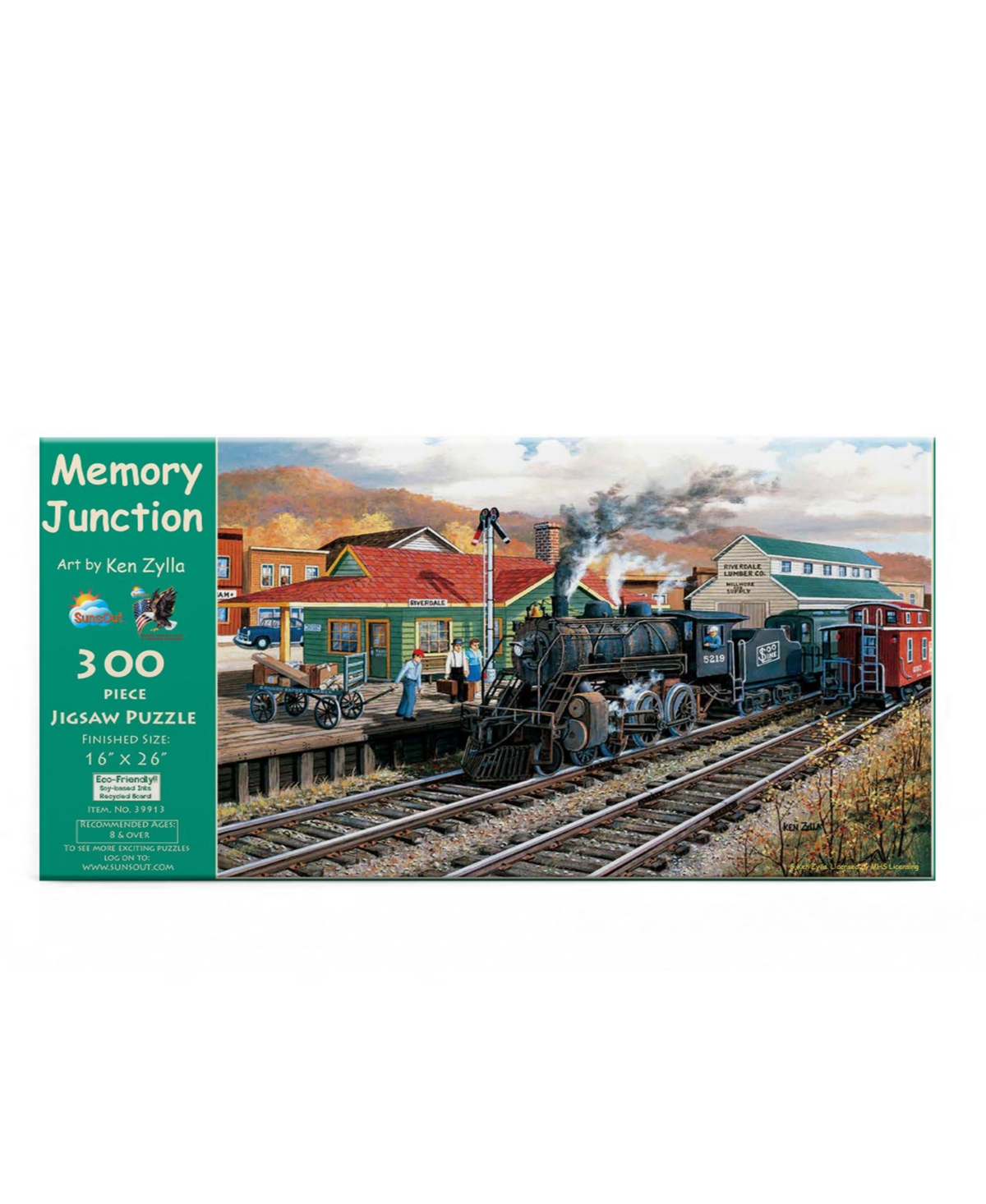 SunsOut Memory Junction piece Jigsaw Puzzle for Adults