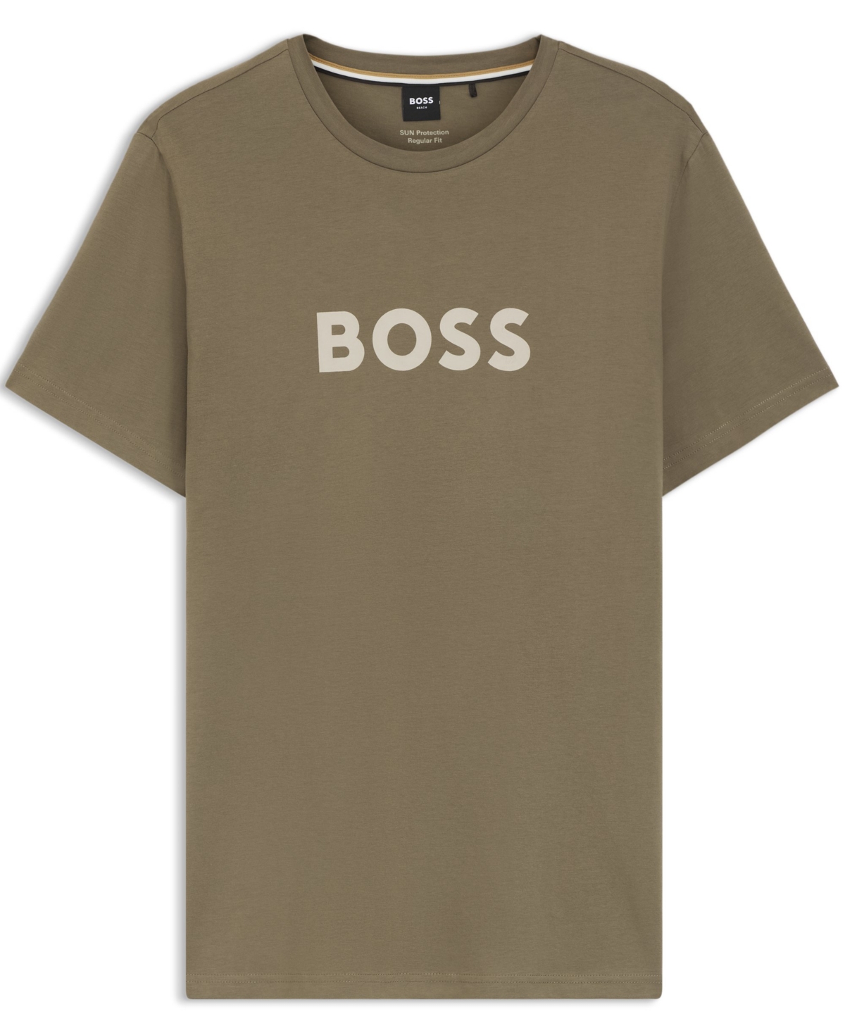 Boss by Hugo Men's Cotton-Jersey Logo Print T-Shirt