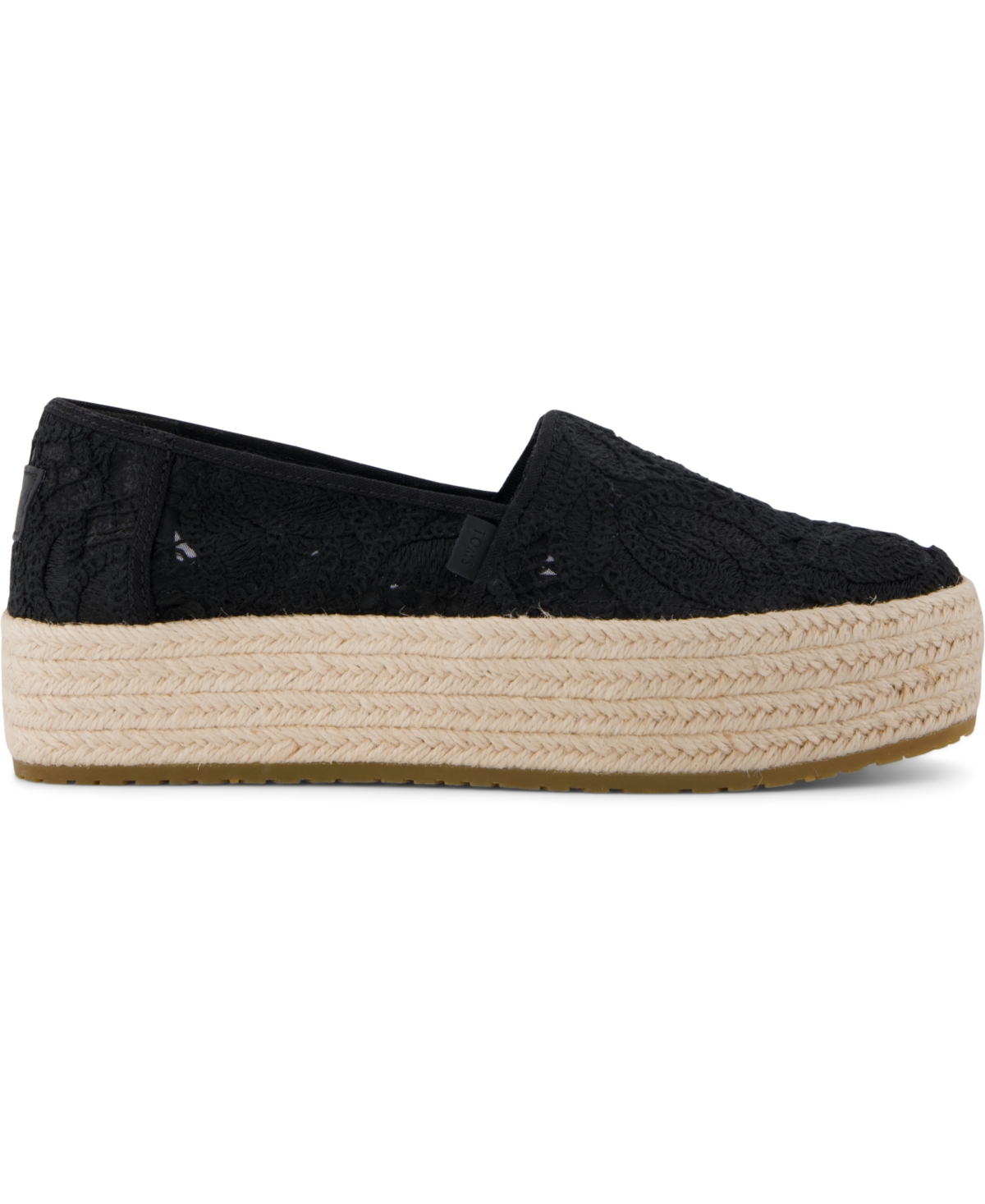 Toms Women's Valencia Platform Espadrille Slip-On Shoes