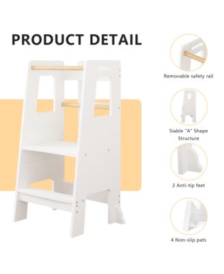 Kids Standing Tower - Adjustable Kitchen Step Stool
