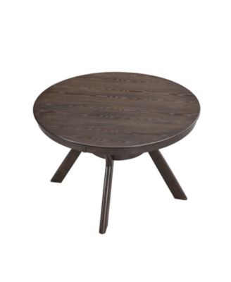 Mid-Century Modern Wood Dining Set (Table + 4 Chairs