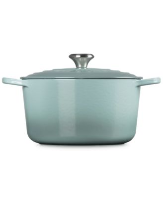 Signature Enameled Cast Iron 6.5-Quart Deep Round Dutch Oven