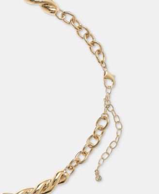 Twist Collar Necklace, 16" + 3" extender