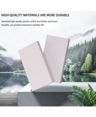 6 Drawer White Dresser - Modern Bedroom Storage Cabinet